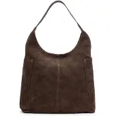 Manfield Bruine suède shopper | Maat Onesize