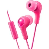 JVC HA-FX7-M "Gumy Plus" oordopjes met afstandsbediening en microfoon - Roze