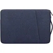INF Laptoptas schokbestendig Marineblauw (14,1")