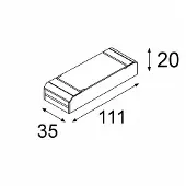 Modular - LED driver Deep Dim 350-700mA 15W Tre dim