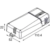 Modular - LED driver 500mA 20W L+TrE dim
