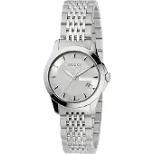Gucci YA126501 G-Timeless Zilver Wijzerplaat Dames Horloge