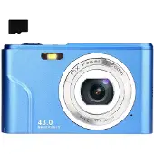 INF DC311 Compact Digitale Camera met 32GB TF-kaart Blue