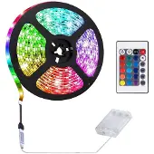INF Lichtstrip met afstandsbediening LED RGB 2 m IP65