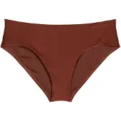 Marc O'Polo Bikinibroek ' Shiny ' roestbruin / cappuccino