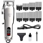 INF Professionele haartrimmer - USB met 8 afstandskammen