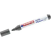 Edding Viltstift edding 4500 textiel rond 2-3mm grijs | Omdoos a 10 stuk | 10 stuks