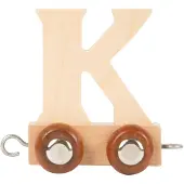Small Foot - Houten Lettertrein - K - 12 stuks