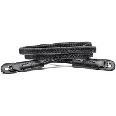 Leica 19695 Carrying Strap, leather, braided, black
