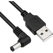 Goobay USB DC Kabel - USB A male naar 5,5 x 2,1 mm male - 5 V