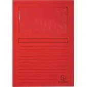 Exacompta A4 Subfolder Set - 100 Stuks (4 Eenheden)