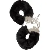 Guilty Pleasure Gp Furry Handcuffs Black