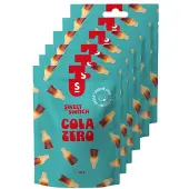 Sweet Switch SWEET-SWITCH - Cola Zero 12 x 100 g – Suikervrij – Vegan – 100% Natuurlijke Kleur- en Smaakstoffen – Cola Snoep