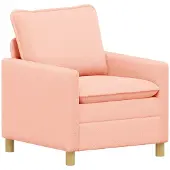 vidaXL Bank Roze 76 x 81 x 87,5 cm Stof