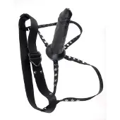 Sir Richard's Command Harness Met Holle Dildo