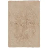 Lizzely Garden & Living Vloerkleed hoogpolig beige tapijt 200x300cm vloerbedekking