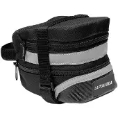 Skuad Hero Large Saddle Bag Zwart