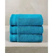 De Witte Lietaer Excellence Lagoon Blue Handdoek 50/100