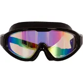 Squba Mirror Swimming Mask Zwart