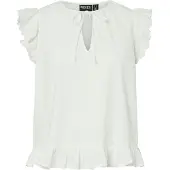 Pieces Pcgoldie Mouwloze Top Dames Wit L