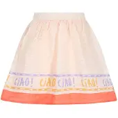 Nono A-lijn rok roze Meisjes Polyester Tekst - maat 104