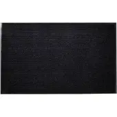 vidaXL Deurmat 90x120 cm PVC zwart