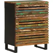 vidaXL Dressoir 60x34x75 cm massief acaciahout