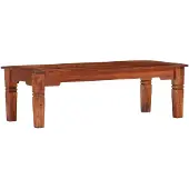 vidaXL Salontafel 110x50x35 cm massief acaciahout
