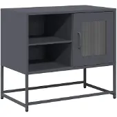 vidaXL TV-kast, antraciet, 68x39x60,5 cm, staal
