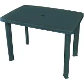 vidaXL Tuintafel 101x68x72 cm kunststof groen