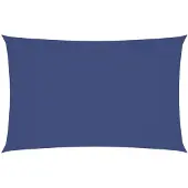vidaXL Zonnescherm rechthoekig 2x5 m oxford stof blauw