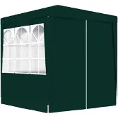 vidaXL Partytent met zijwanden professioneel 90 g/m² 2x2 m groen
