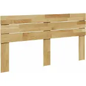 vidaXL Hoofdbord 160 cm massief eikenhout