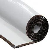 vidaXL Doorzichtig zeildoek met zeilringen 4x6 m polyethyleen