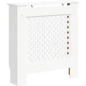 vidaXL Radiatorombouw 78 cm MDF wit