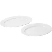 Mareld Linnéa Plate 2-pack - Serveerkommen Porselein White - MAR0368