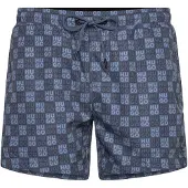 HUGO Zwemshorts 'Aaron' blauw / opaal
