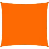 vidaXL Zonnescherm vierkant 6x6 m oxford stof oranje