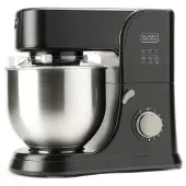 Black & Decker Keukenrobot BXKM1001E 1000W Zwart Inox