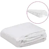 vidaXL Kashoes vervangend (36 m²) 3x12x2 m transparant