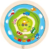 Hape draaiende transportpuzzel