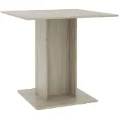 vidaXL Eettafel 80x80x75 cm spaanplaat sonoma eikenkleurig
