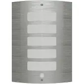 vidaXL Sierlijke RVS wandlamp met bewegingssensor