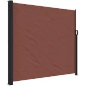 vidaXL Windscherm uittrekbaar 180x500 cm bruin
