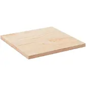 vidaXL Tafelblad 80x80x2,5 cm massief grenenhout vierkant