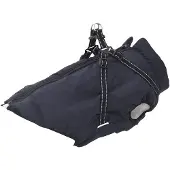 vidaXL Hondenjas met harnas waterdicht reflecterend marineblauw L48