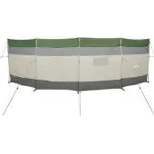 vidaXL Windscherm camping waterdicht 510x153 cm groen