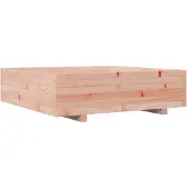 vidaXL Plantenbak 90x90x26,5 cm massief douglashout