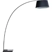 Beliani BENUE - Staande lamp - Zwart - Metaal