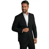 JP 1880 Regular Fit Blazer zwart, Effen